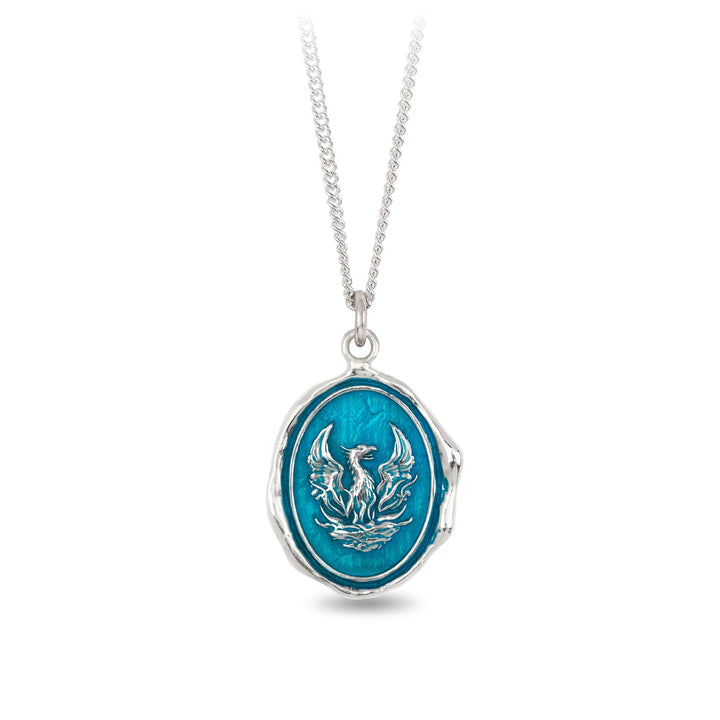 Fire Within Talisman - Capri Blue
