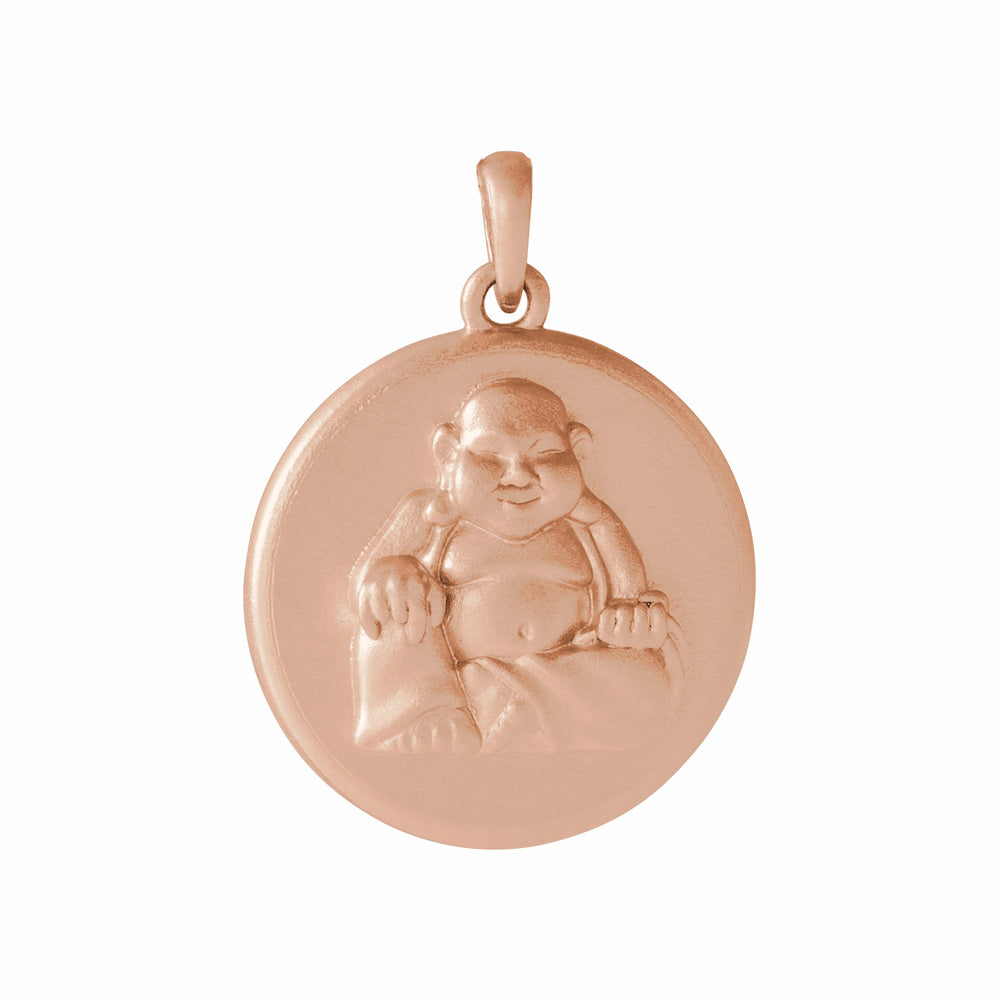 Gold buddha pendant clearance