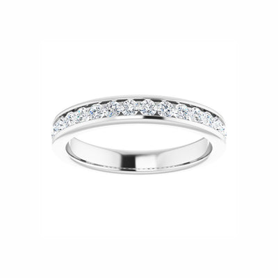 14k Gold 1/2 CTW Lab-Grown Diamond Anniversary Band