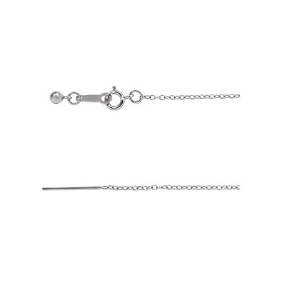 Adjustable Threader Cable Chain, 16-22" Necklace