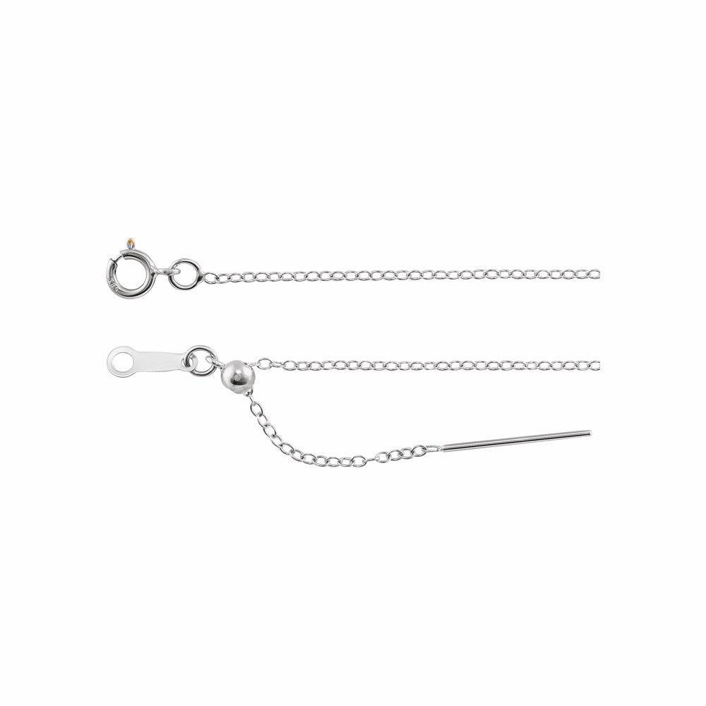 Adjustable Threader Cable Chain, 6-8" Bracelet