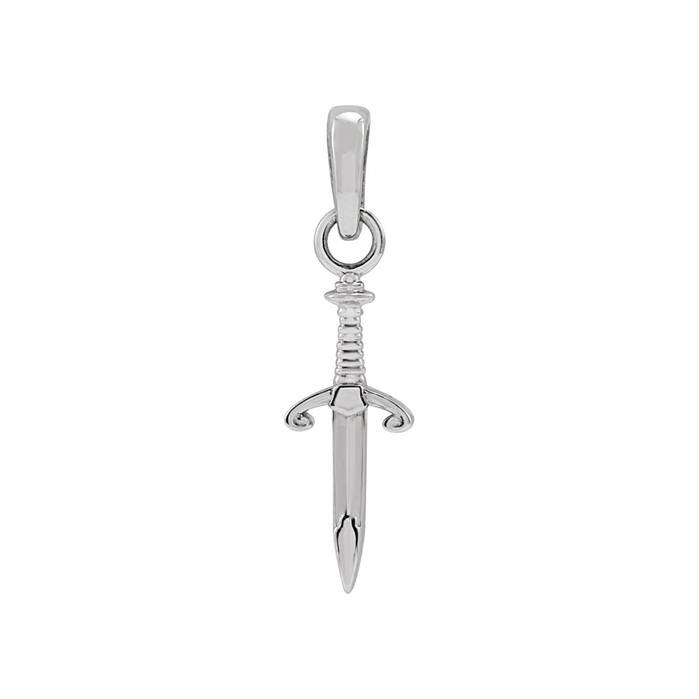 Sterling Silver Dagger Pendant