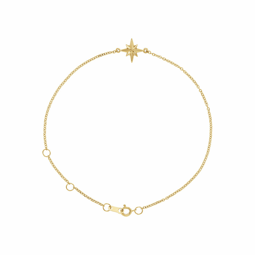 14k Gold Celestial Bracelet