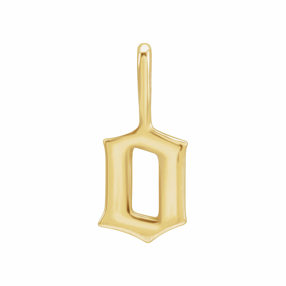 Gothic initial charm online