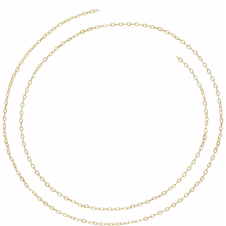 14k Gold "Barely There" - Infinity Bracelet