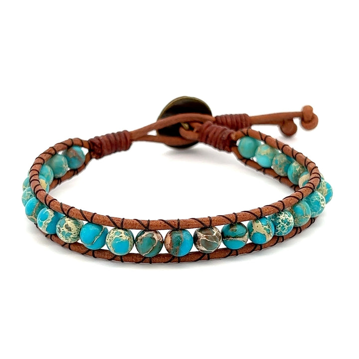 Regalite Leather Wrap Bracelet