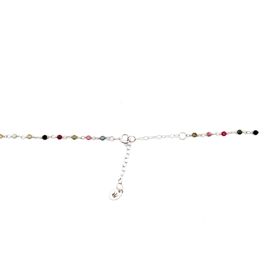 Sterling Silver Gemstone Chain Necklace