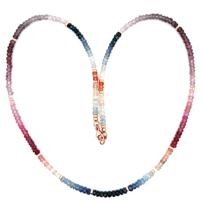 Fancy Sapphire Necklace or Bracelet Wrap