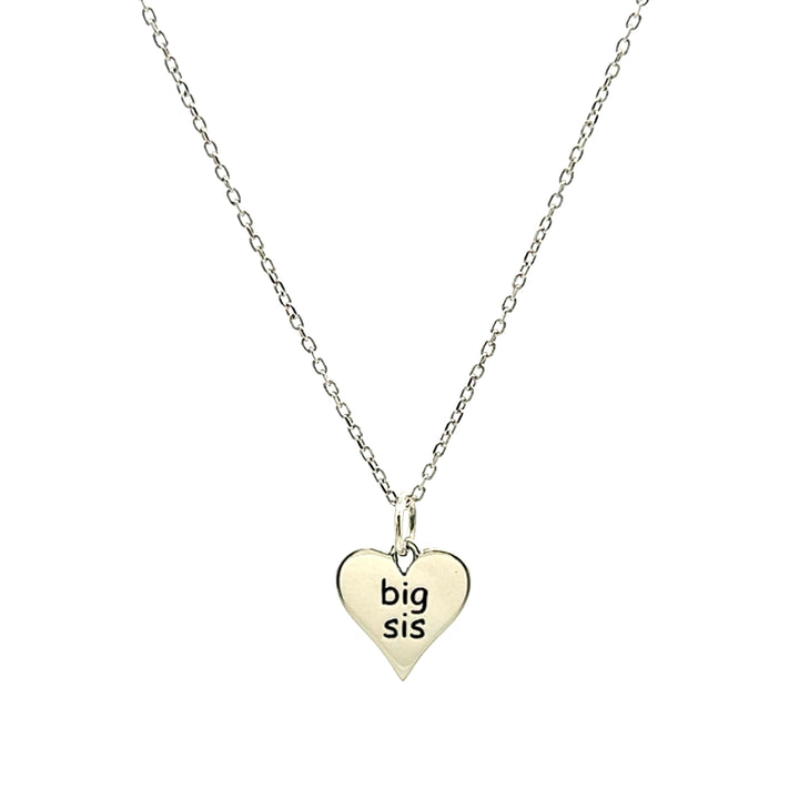 Big Sis Heart Charm