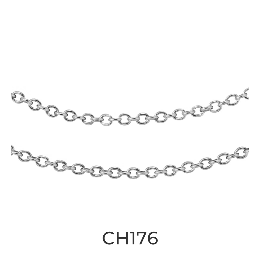 Sterling Silver 1.5mm Cable Infinity Bracelet