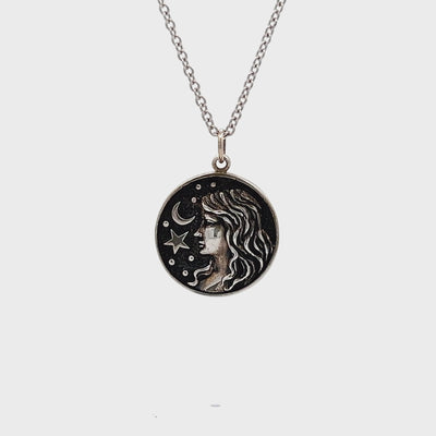 Sterling Silver Virgo