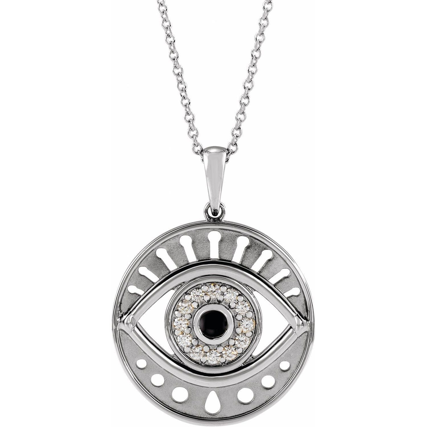 Sterling Silver Evil Eye
