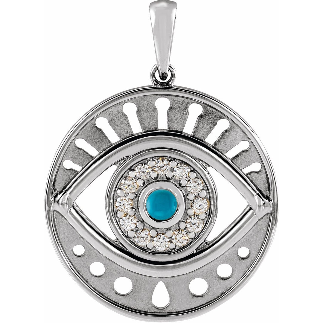 Sterling Silver Evil Eye