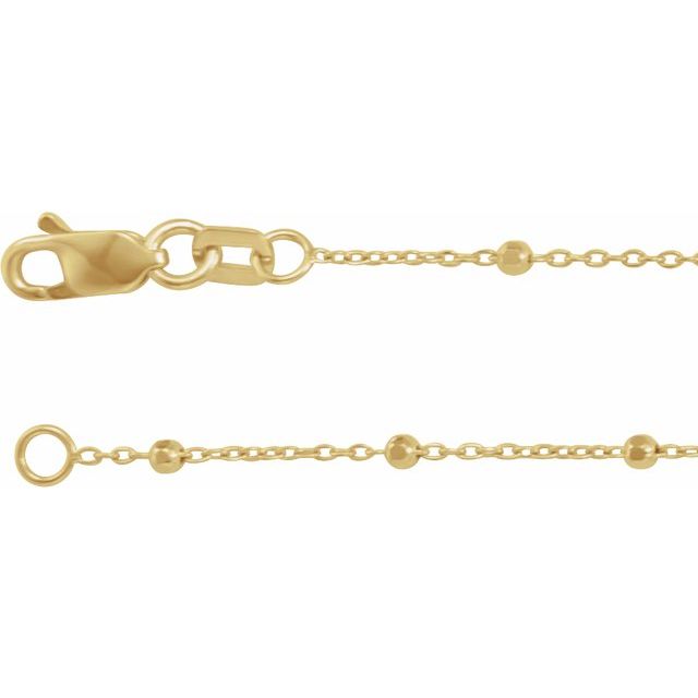 Galileo 14k Gold Chain Bracelet