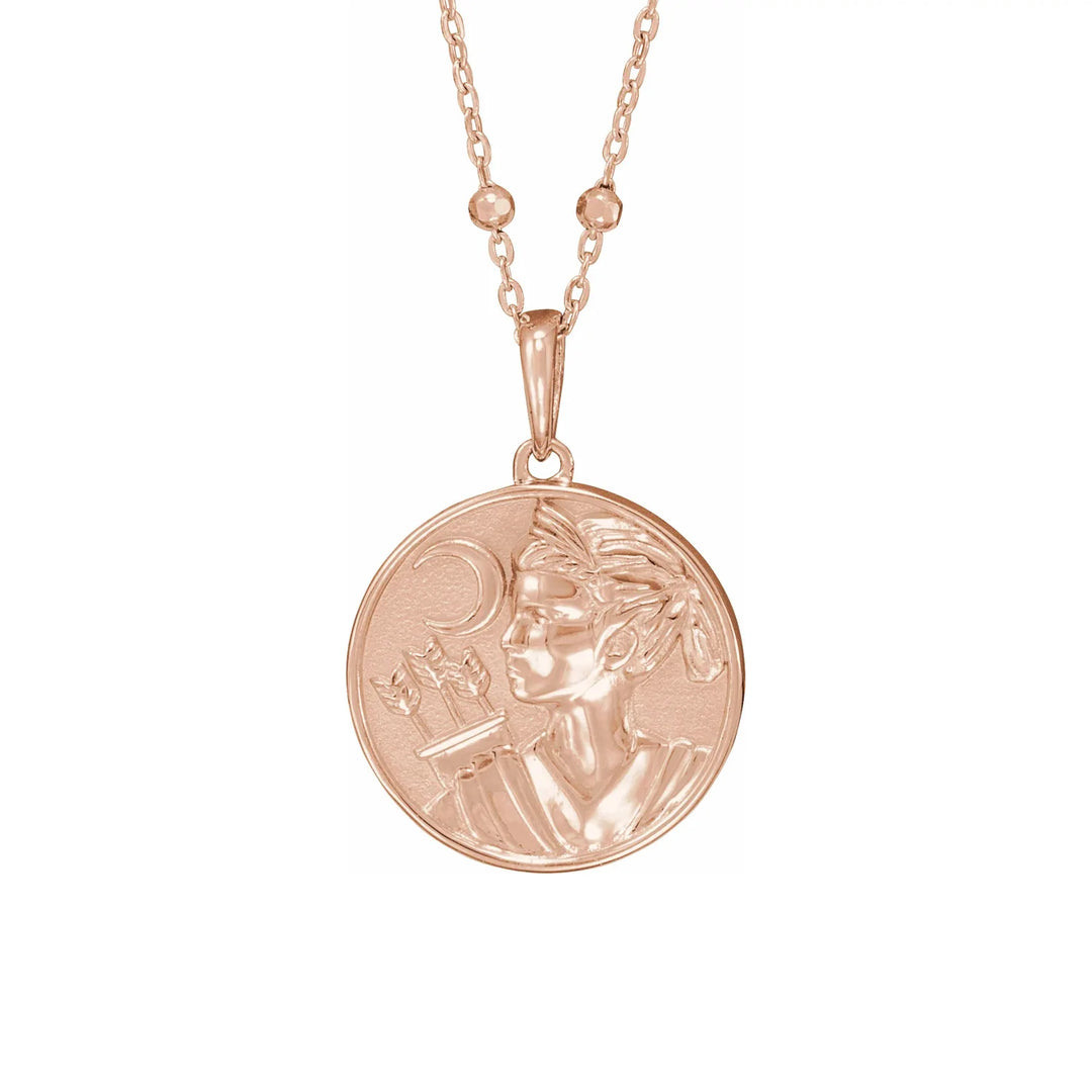 14k Gold Artemis Pendant