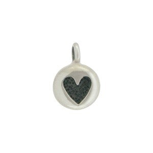 Sterling Silver Tiny Heart Charm