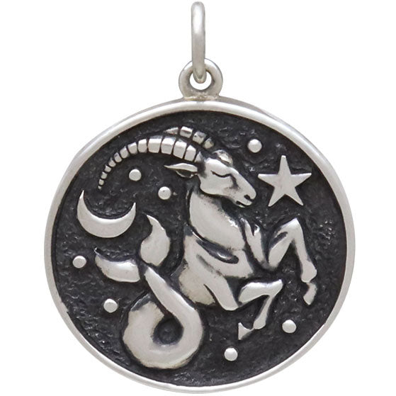 Sterling Silver Capricorn