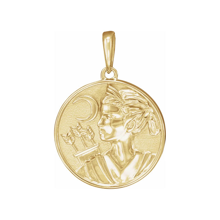 14k Gold Artemis Pendant