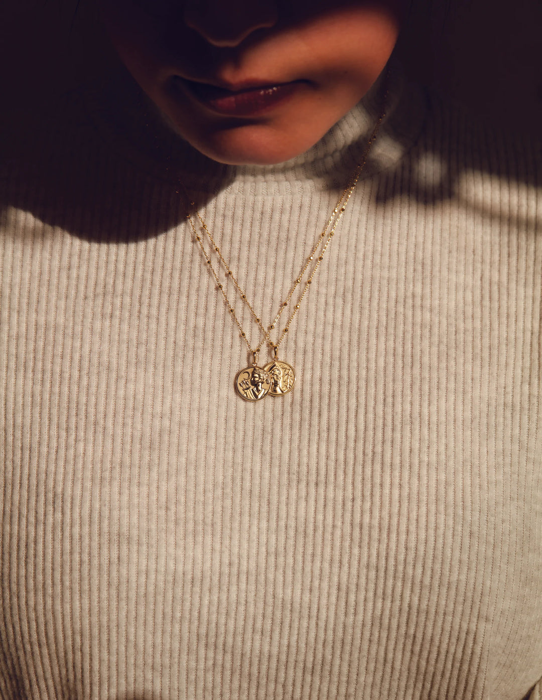 14k Gold Artemis Pendant