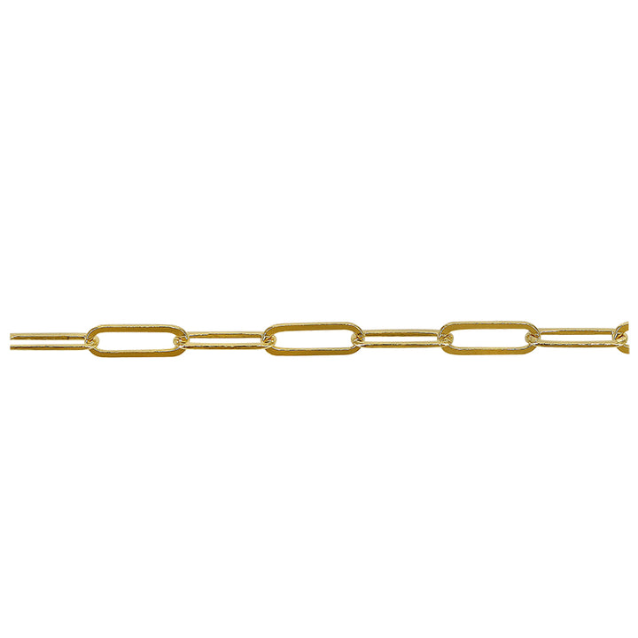 14K Gold Filled, 2mm Flat Paperclip Chain