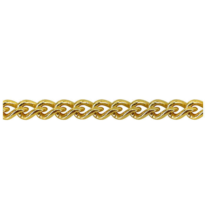 14K Gold Filled, 0.9mm Curb Chain