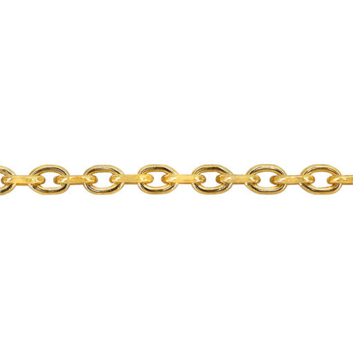 14K Gold Filled, 1mm Cable Chain