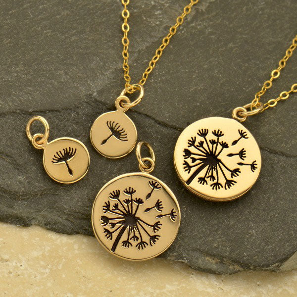 Dandelion Charm Set