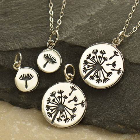 Dandelion Charm Set