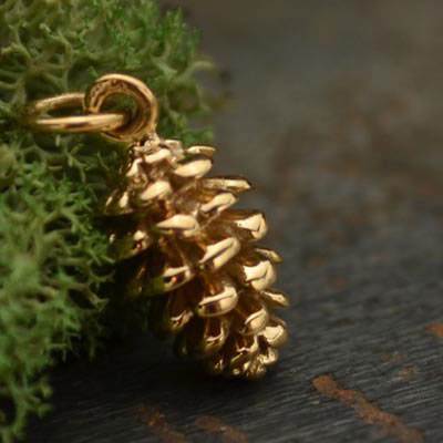 Pinecone Charm