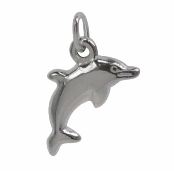 Sterling Silver Dolphin Charm